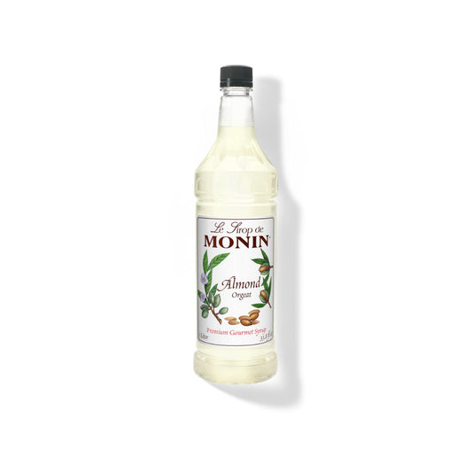 Monin Almond (Orgeat) Syrup 1L Plastic Bottle