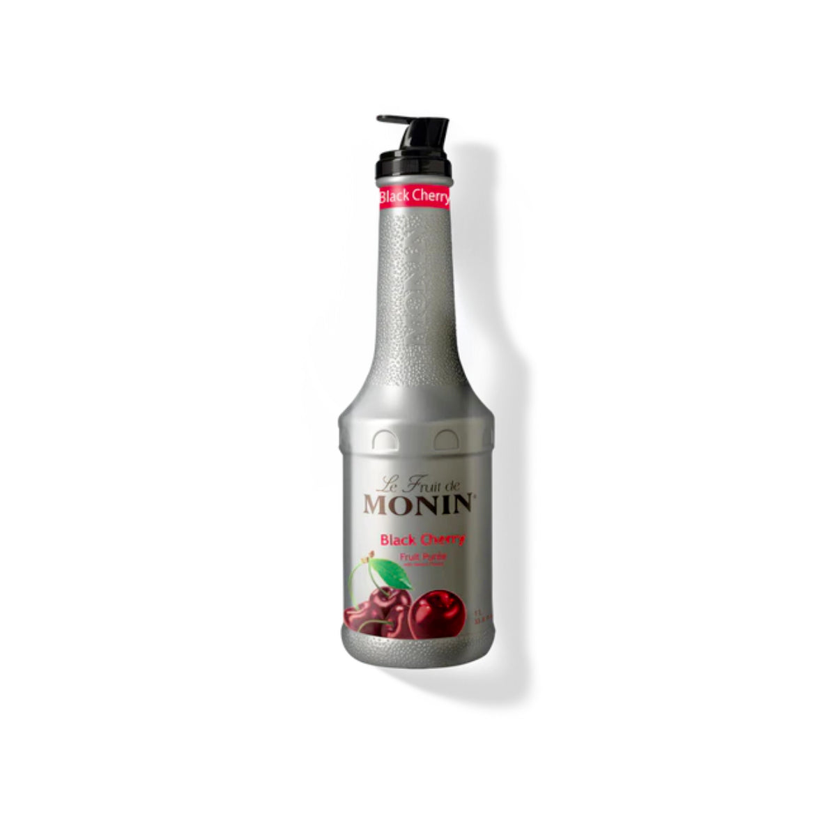 Monin Black Cherry Purée 1L Plastic Bottle