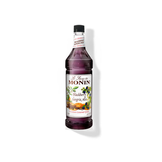 Monin Blackberry Sangria Mix Syrup 1L Plastic Bottle
