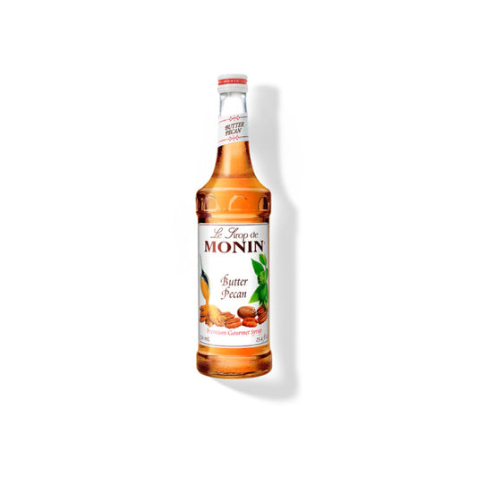 Monin Butter Pecan Syrup 750ML Glass Bottle