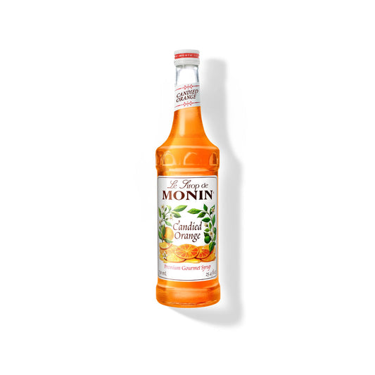 Monin Candied Orange Syrup 750ml Glass Bottle