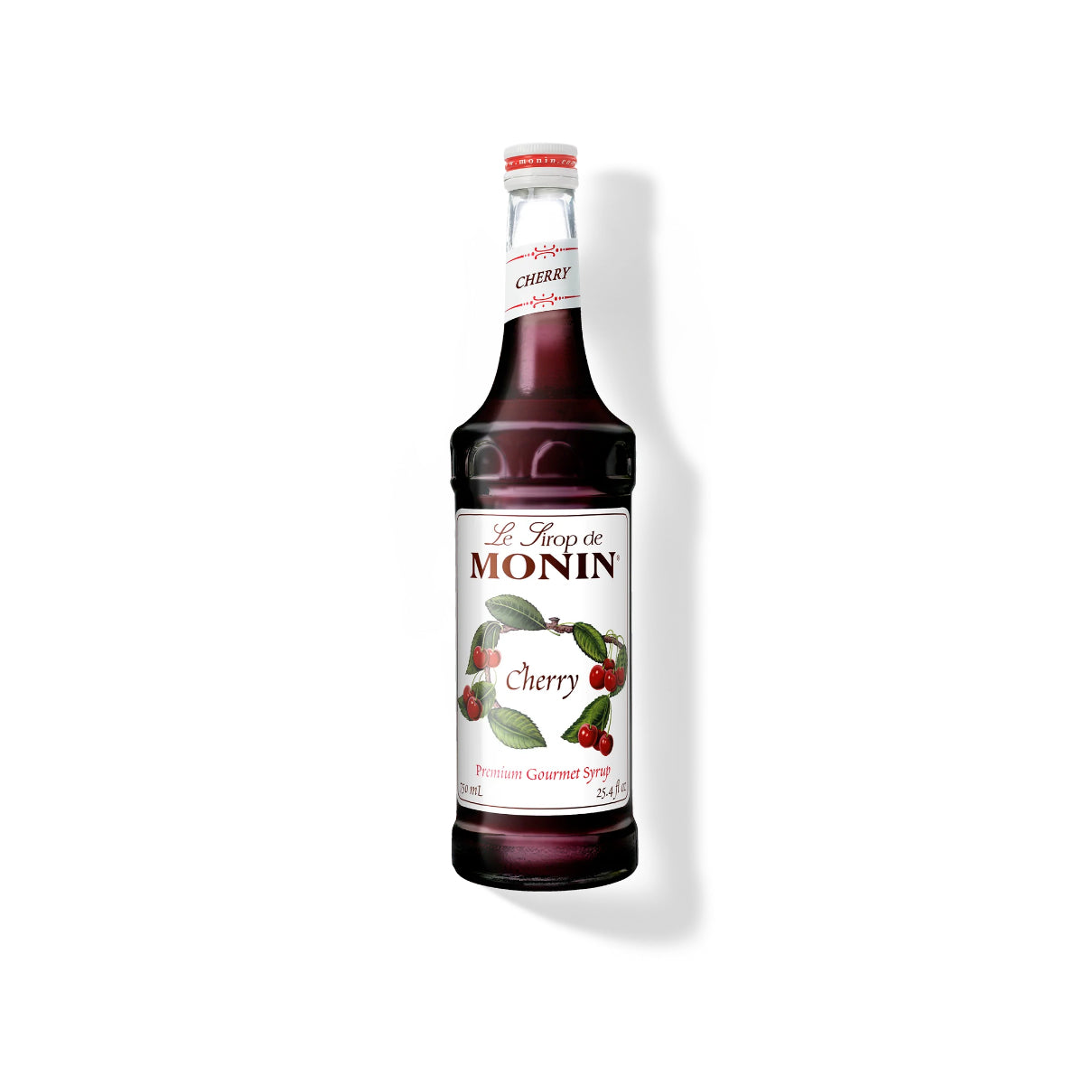 Monin Cherry Syrup 750ml Glass Bottle