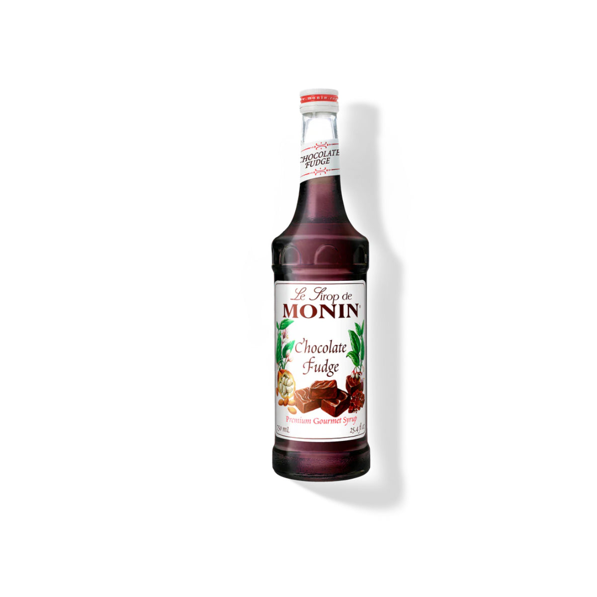 Monin Chocolate Fudge Syrup 750ML Glass Bottle