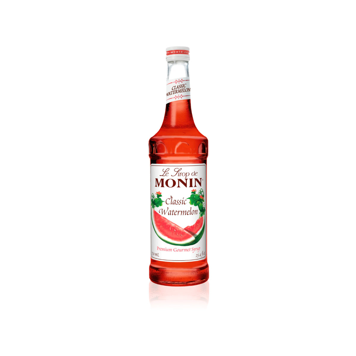 Monin Classic Watermelon Syrup 750ml Glass Bottle