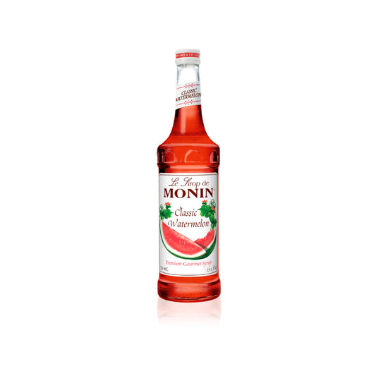 Monin Classic Watermelon Syrup 750ml Glass Bottle