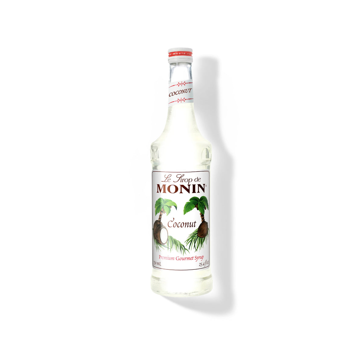 Monin Coconut Syrup 750ml Glass Bottle
