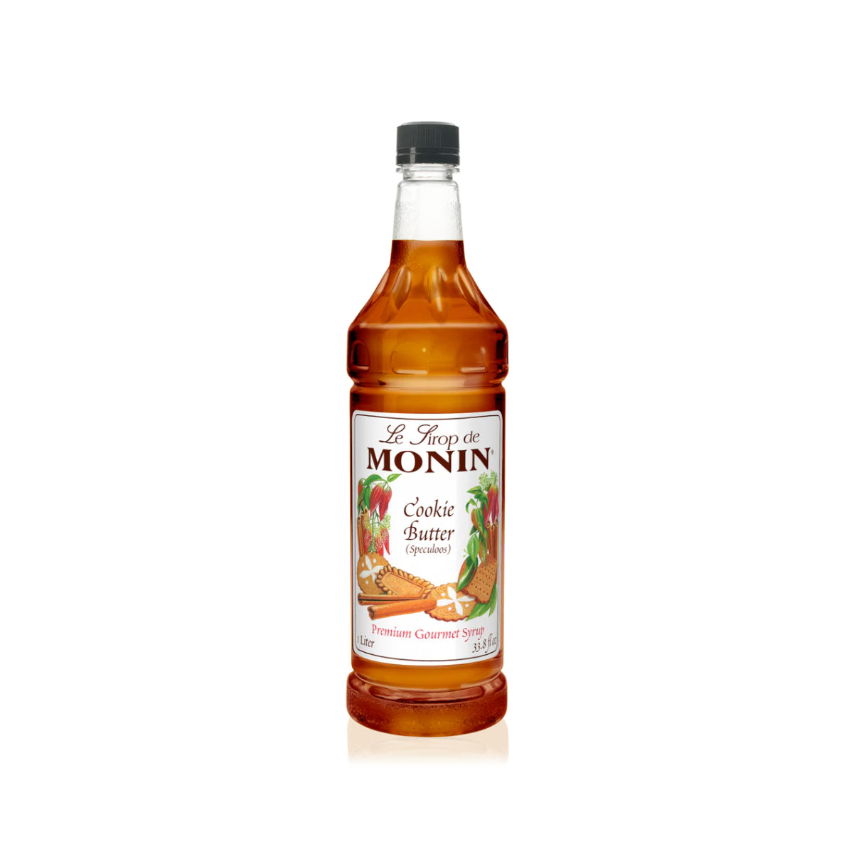 Monin Cookie Butter® Syrup 1L Plastic Bottle