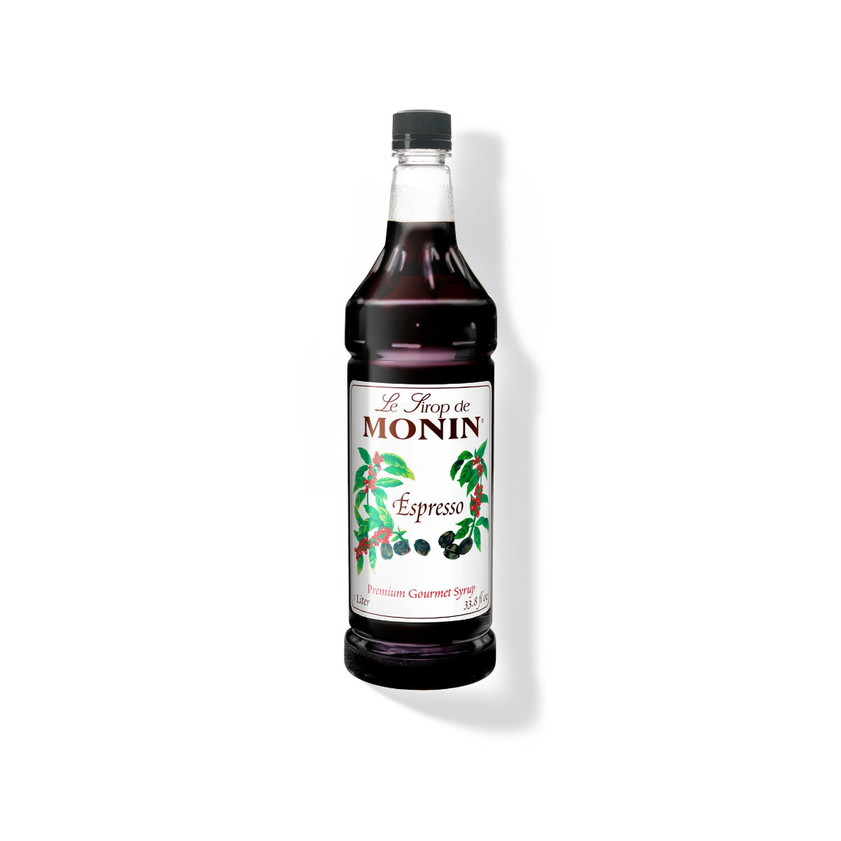 Monin Espresso Syrup 1L Plastic Bottle