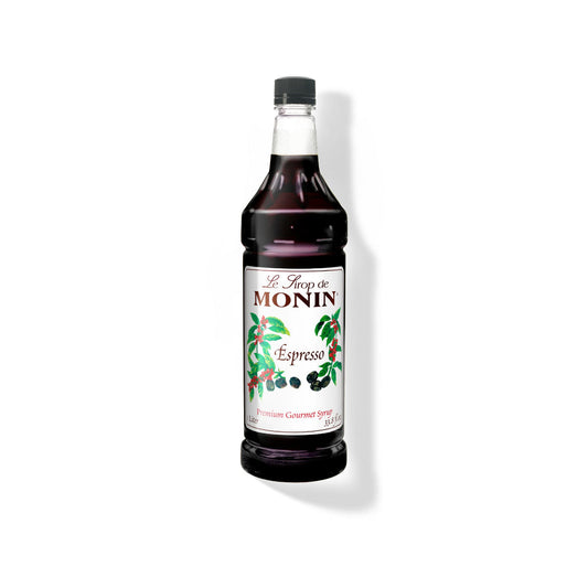 Monin Espresso Syrup 1L Plastic Bottle