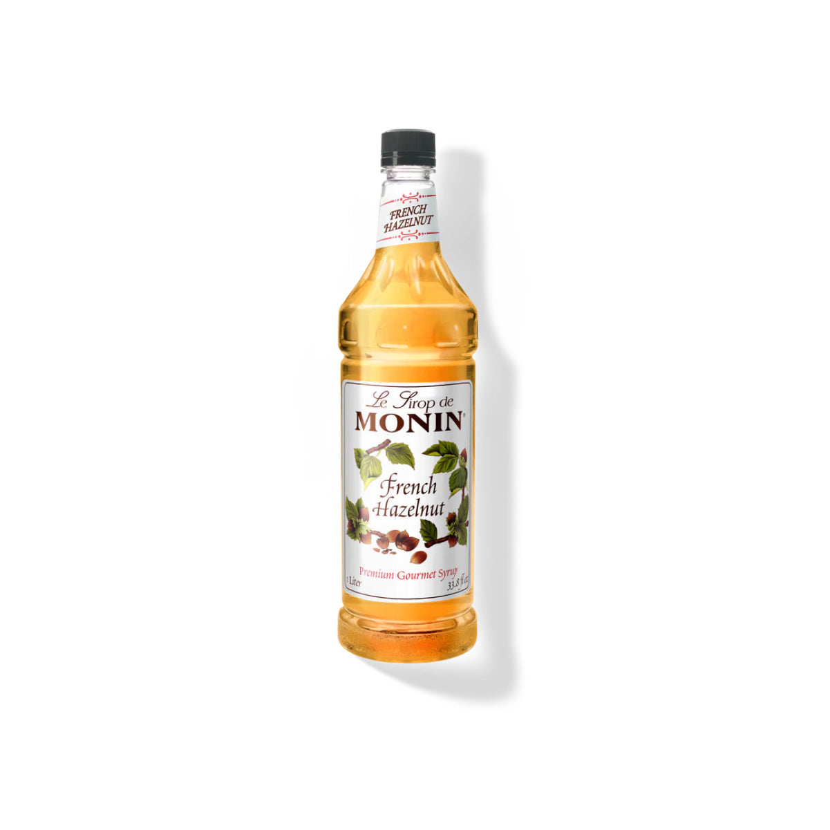 Monin French Hazelnut Syrup 1L Plastic Bottle