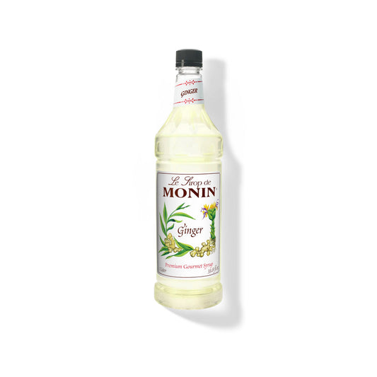 Monin Ginger Syrup 1L Plastic Bottle