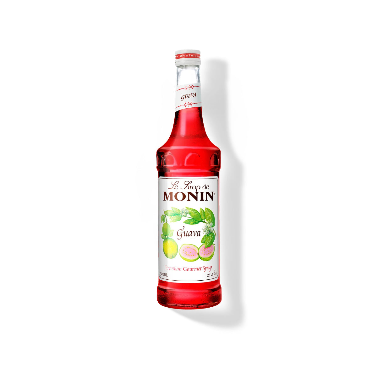 Monin Guava Syrup 750ml Glass Bottle