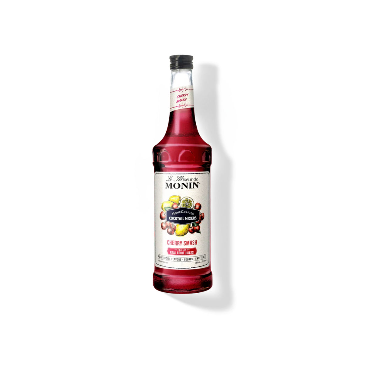 Monin Homecrafted Cherry Smash 750ml Glass Bottle