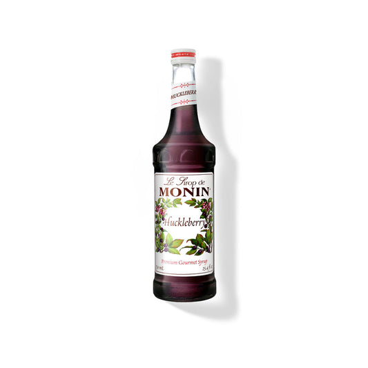 Monin Huckleberry Syrup 750ml Glass Bottle