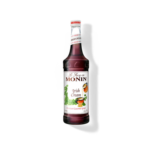 Monin Irish Cream Syrup 750ml Glass Bottle