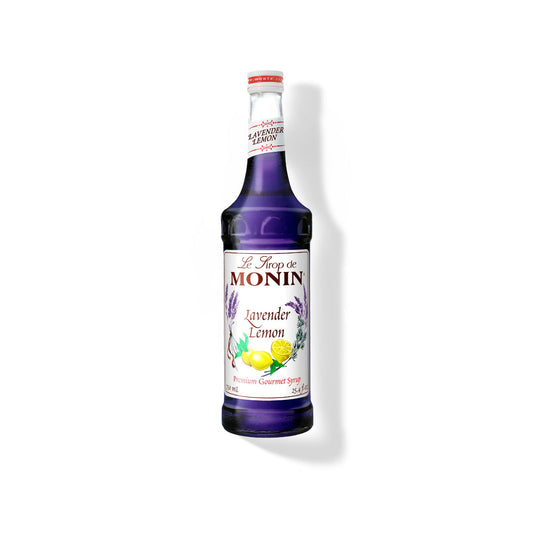 Monin Lavender Lemon Syrup 750ml Glass Bottle