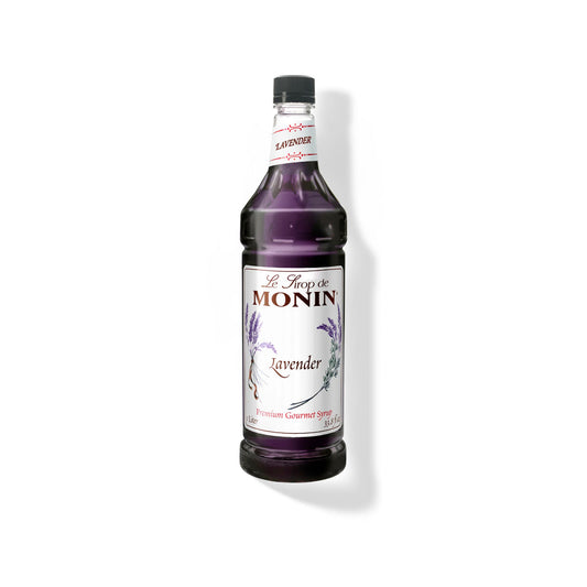 Monin Lavender Syrup 1L Plastic Bottle