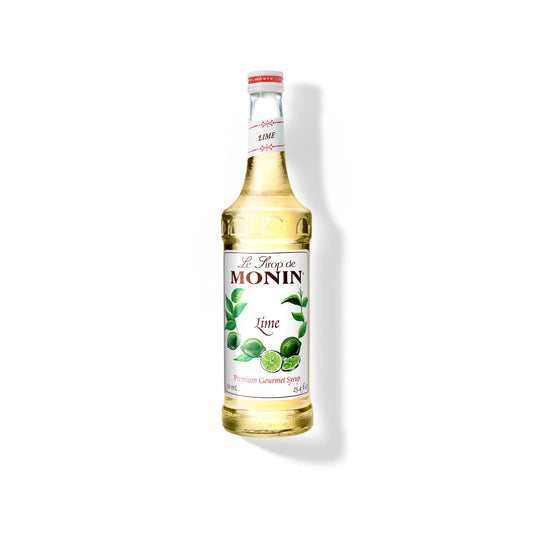 Monin Lime Syrup 750ml Glass Bottle