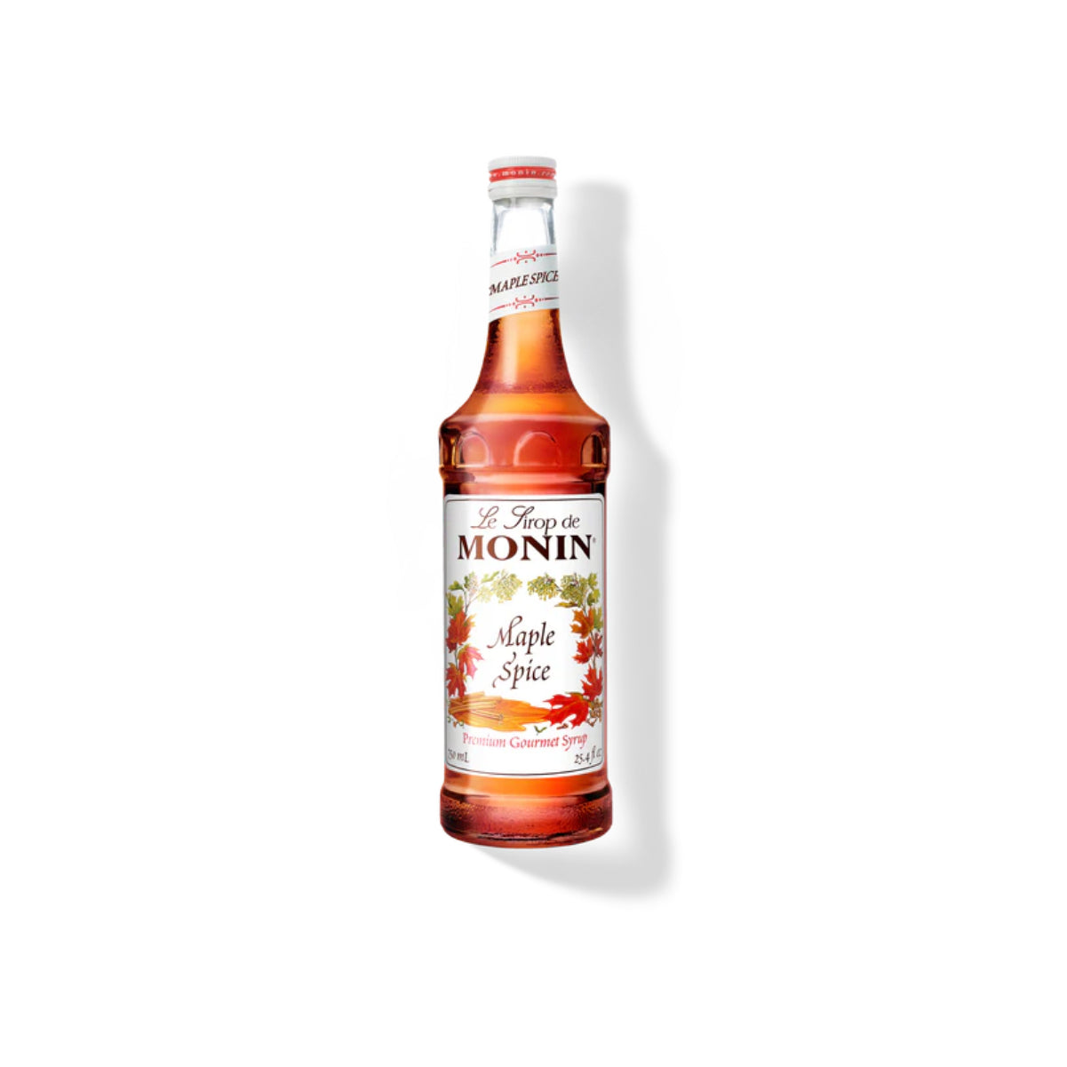 Monin Maple Spice Syrup 750 ml Glass Bottle