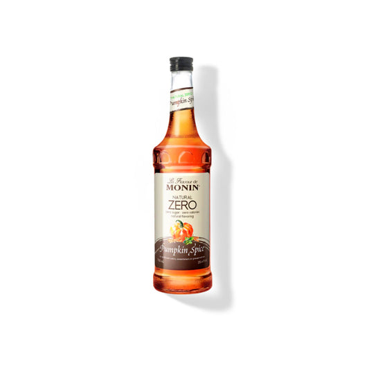 Monin Natural Zero Pumpkin Spice 750ml Glass Bottle