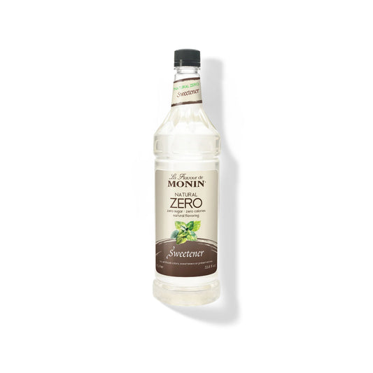 Monin Natural Zero Sweetener 1L Plastic Bottle