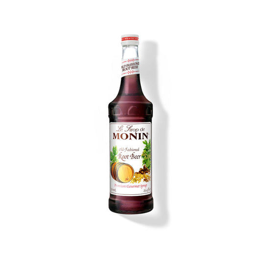 Monin Old Fashioned Root Beer Syrup 750ml Glass Bottle