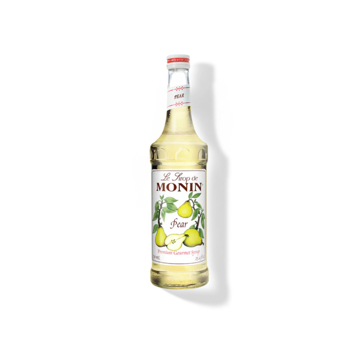 Monin Pear Syrup 750 ml Glass Bottle