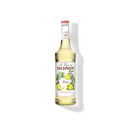 Monin Pear Syrup 750 ml Glass Bottle