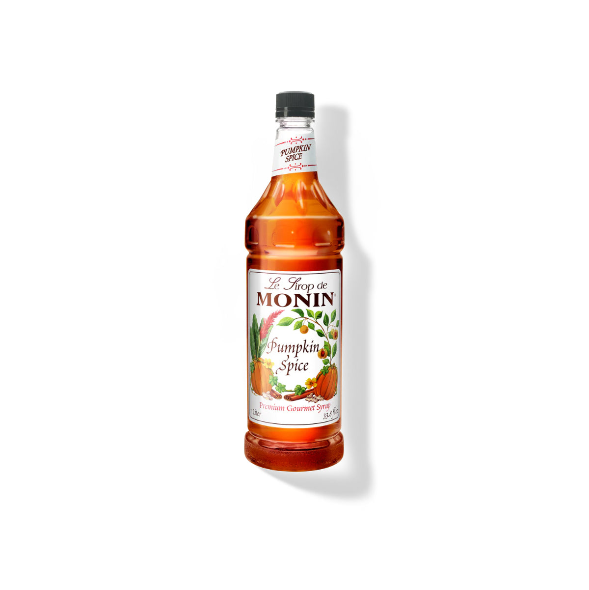 Monin Pumpkin Spice Syrup 750ml Glass Bottle