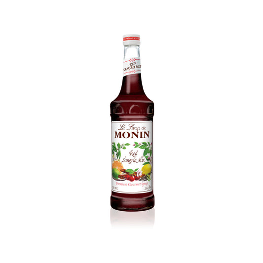Monin Red Sangria Mix Syrup 750ml Glass Bottle