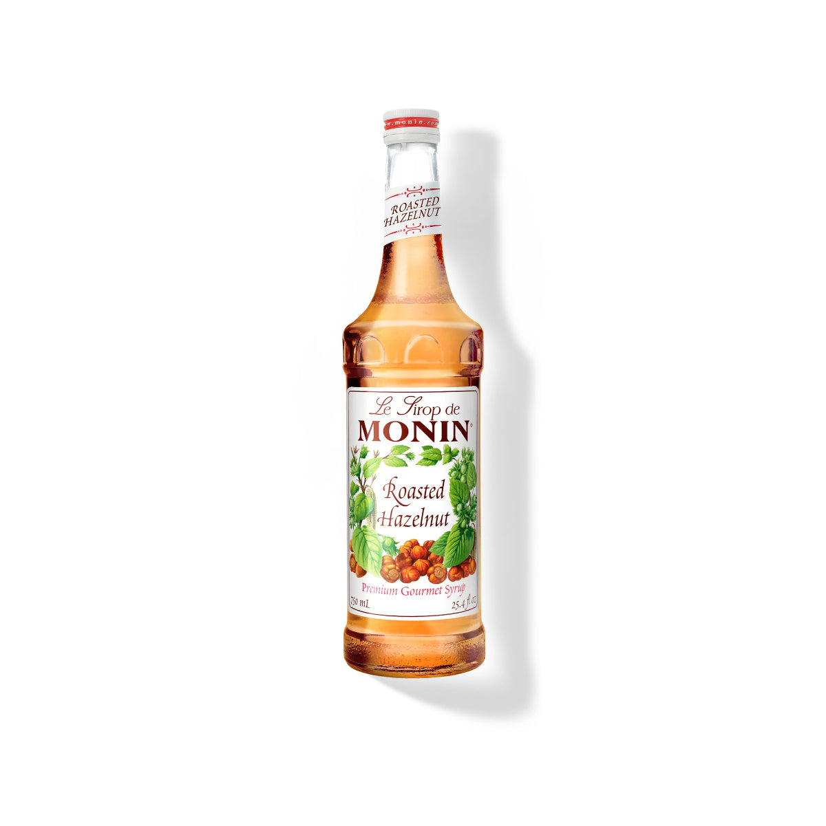Monin Roasted Hazelnut Syrup 750ml Glass Bottle