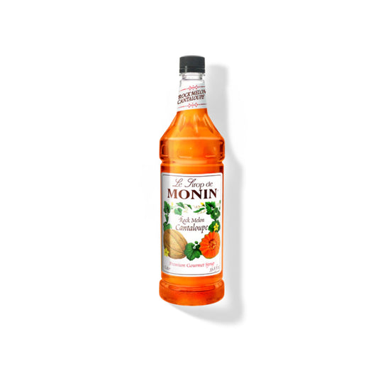 Monin Rock Melon Cantaloupe Syrup 1L Plastic Bottle