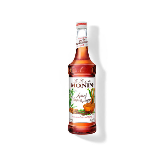 Monin Spiced Brown Sugar Syrup 750ml Glass Bottle