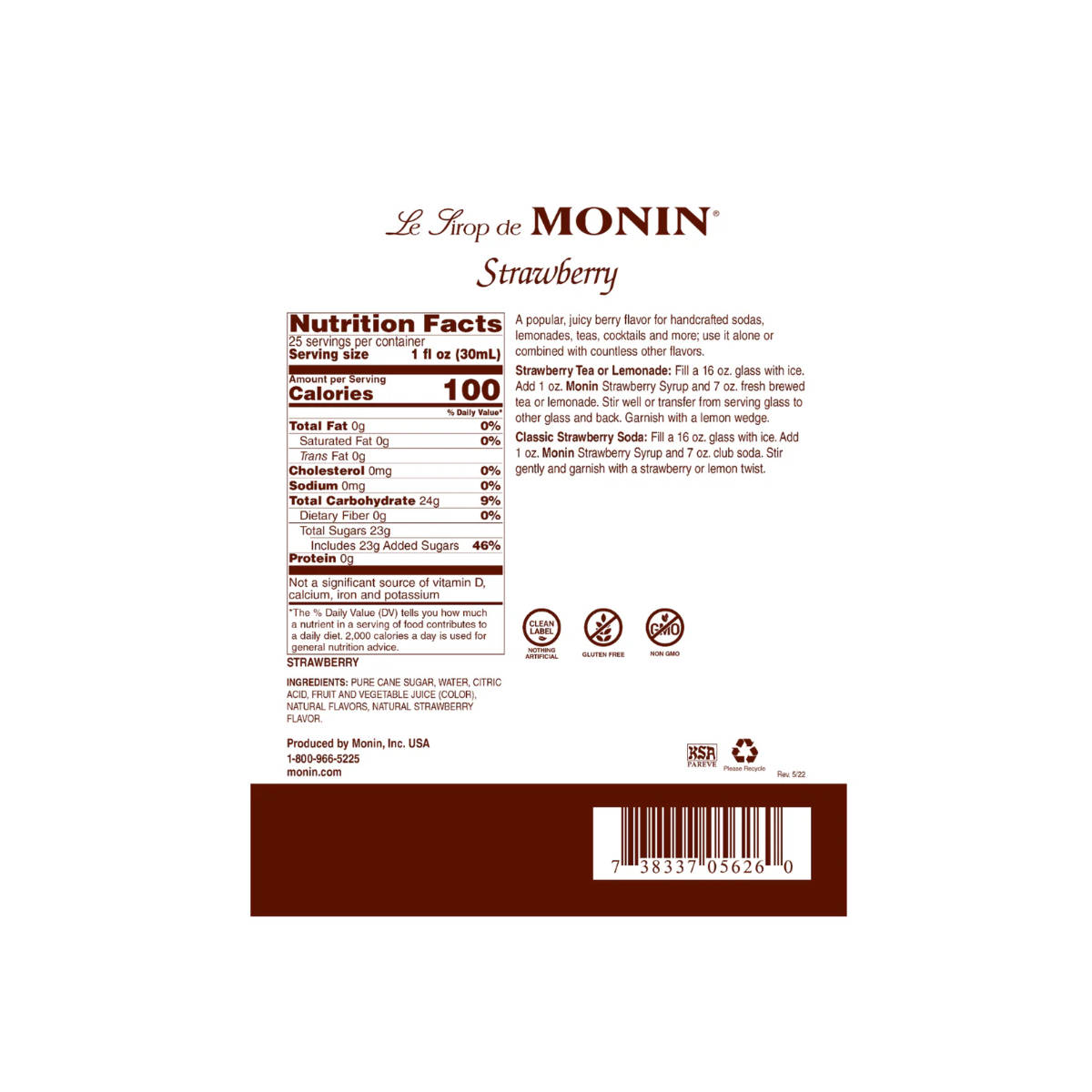 MoninStrawberryLabel-TheKitchenBarista