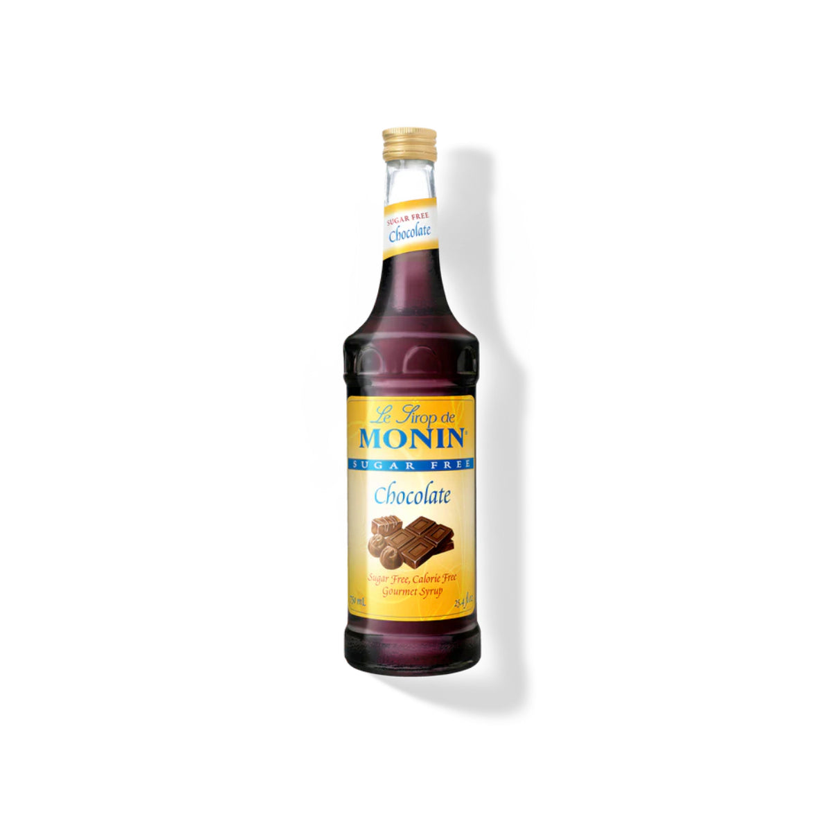 Monin Sugar Free Chocolate Syrup 1L Plastic Bottle
