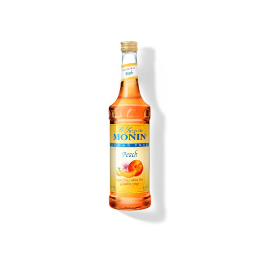 Monin Sugar Free Peach 1L Plastic Bottle