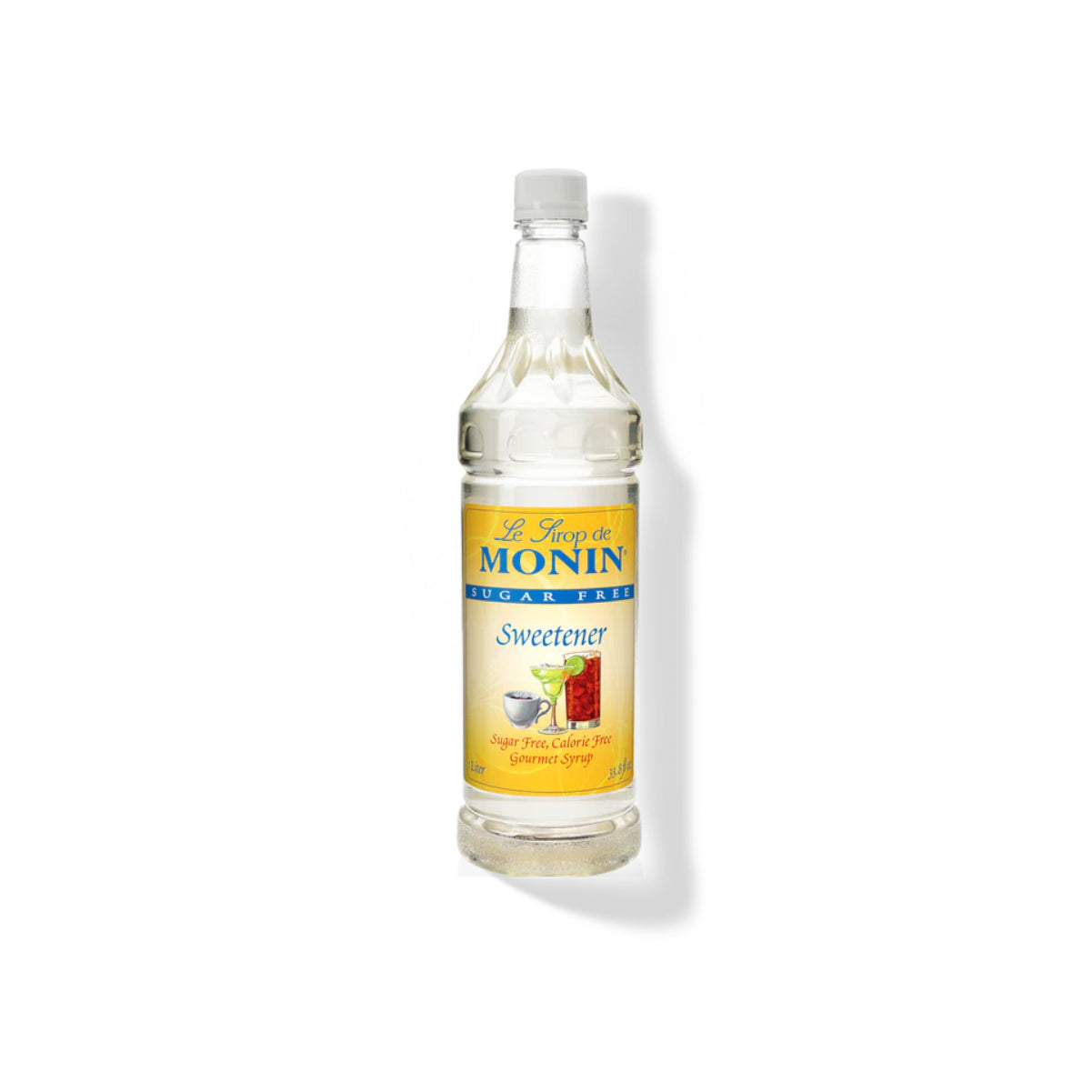 Monin Sugar Free Sweetener 1L Plastic Bottle