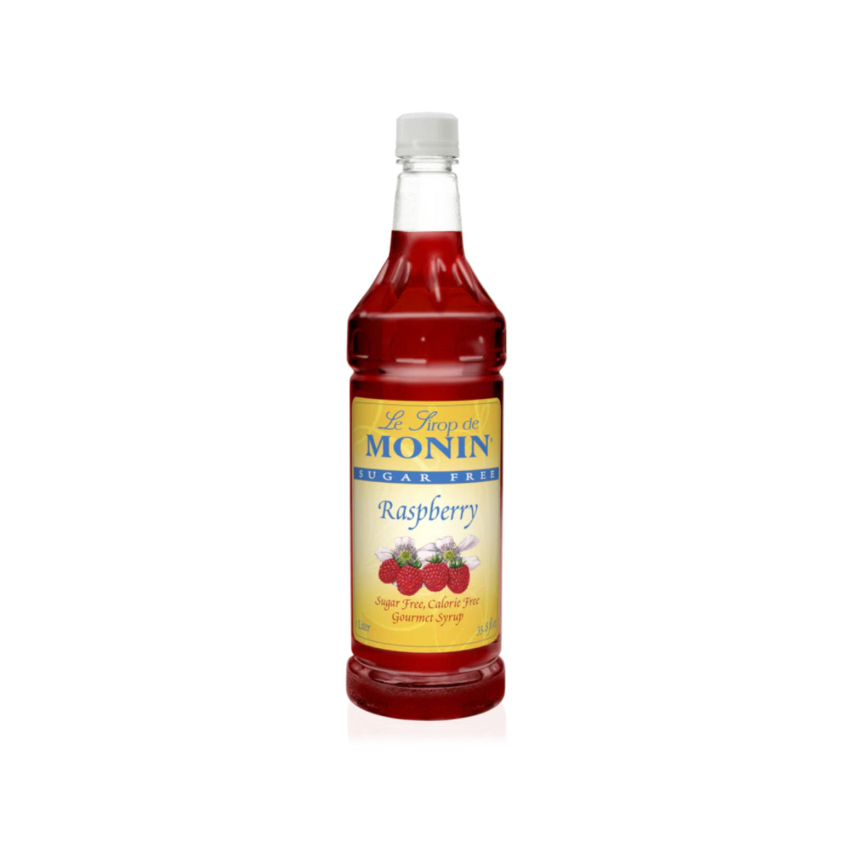 Monin Sugar Free Raspberry Syrup 1L