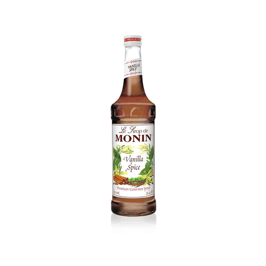 [Discontinued] Monin Vanilla Spice Syrup 750ml Glass Bottle