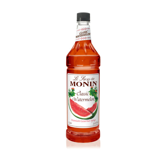 Monin Classic Watermelon Syrup 1L Plastic Bottle