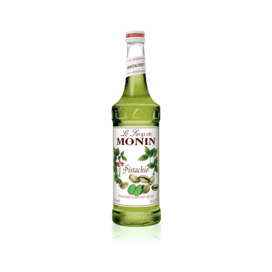 Monin Pistachio Syrup 750ml Glass Bottle