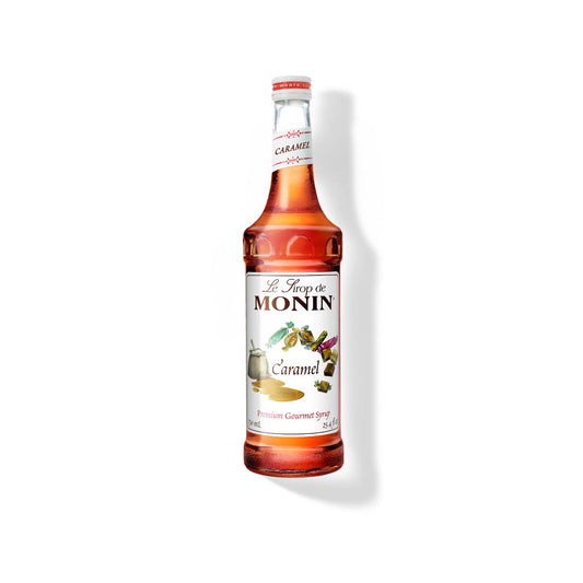 Monin Caramel Syrup 750ml Glass Bottle