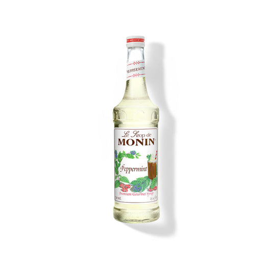 Monin Peppermint Syrup 750ml Glass Bottle