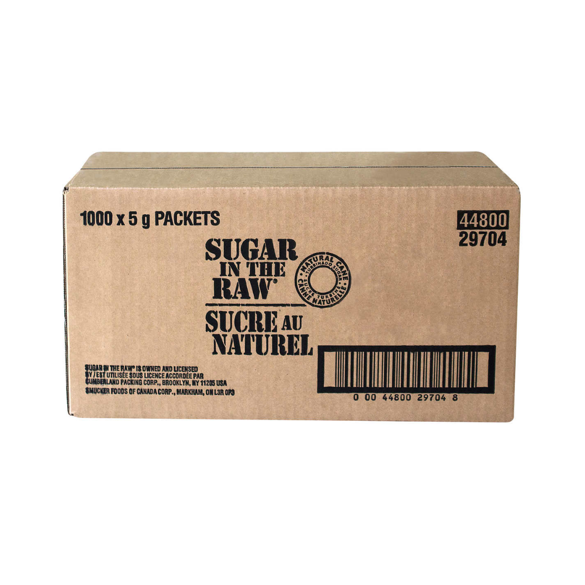 Sugar in the Raw Natural Turbinado Sugar (Pack of 1000)