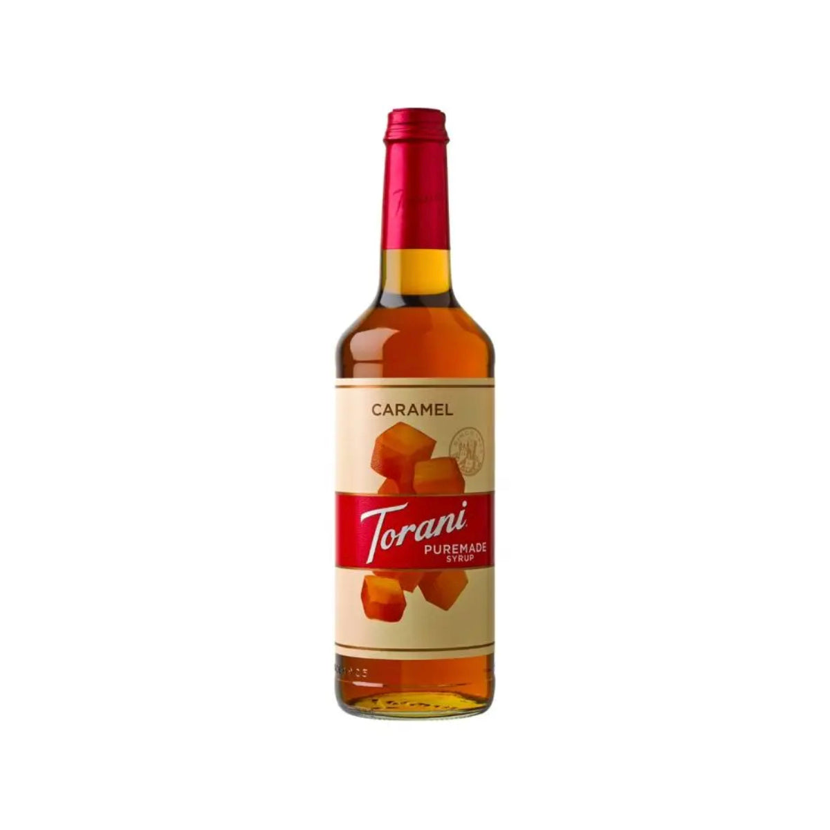 Torani Puremade Bourbon Caramel Syrup (750ml)