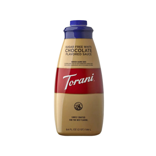 Torani Puremade Sugar-Free White Chocolate Sauce (64oz)