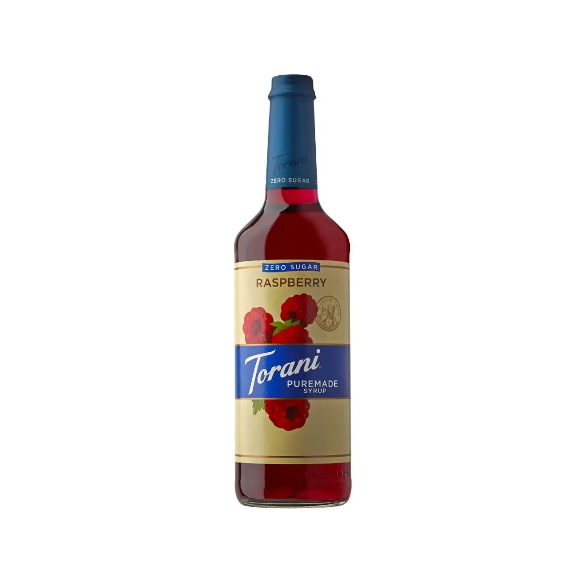 Torani Puremade Zero Sugar Raspberry Syrup (750ml)