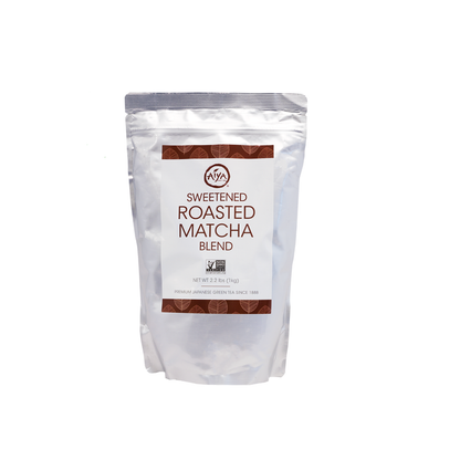 Aiya Matcha Sweetened Roasted Matcha Blend (1kg Bag)